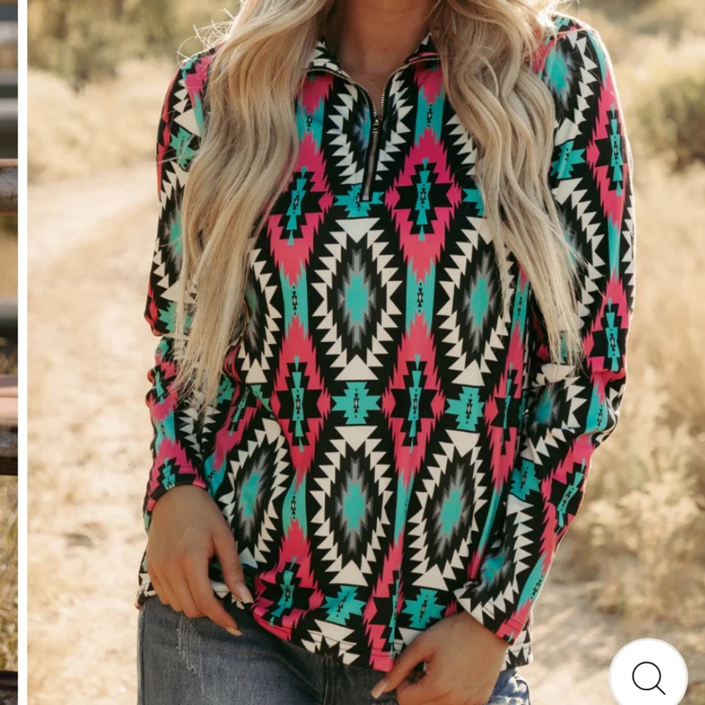 Montezuma Zip Pullover - Picture 1 of 1